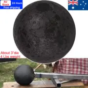3 Inch 4 Lbs High Carbon Ball Bearing Hammer Blade Blacksmith Anvil Ball Stake