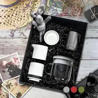 在飛比找松果購物優惠-【PO:Selected】丹麥手沖咖啡三件禮盒組(玻璃杯35