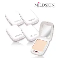 在飛比找ETMall東森購物網優惠-MILDSKIN 淨白隔離粉餅5入組(網)