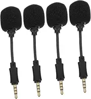 FUTUREORYY Omnidirectional Noise Canceling Microphone for Streaming Singing Stage Performance Compact Portable for Laptop Phone