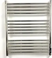 Manissa Siena Stainless Steel Electric Heated Towel Rail H720mm W600mm Mirror Polish Finish Towel Radiator