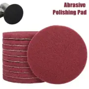 10PCS 2" 3" 4" 5" Scouring Pad Polishing Pad Hook and Loop Abrasive Cleaning Pad