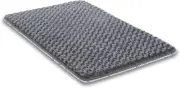 Dog Bed for Crate High Resilience Foam Crate Pad 35"L x 22"W x 1.2"Th Dark Grey