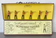 BRITAINS - #8804 - SOMERSETSHIRE LIGHT INFANTRY - 6X LEAD SOLDIER SET - MIB
