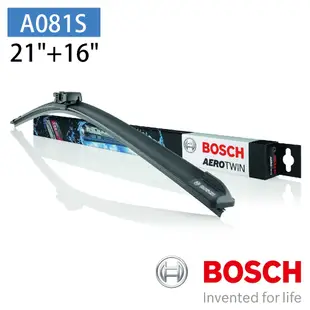 【BOSCH 博世】AERO TWIN A081S 21 /16 汽車專用軟骨雨刷