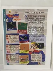 Captain Quazar Video Game Review Magazine Article Print Ad Wall Art Ephemera