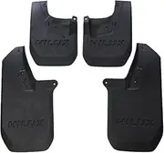 Compatible with Toyota HILUX GR 2024 2025 Mudguard Fender Mud Flaps Guard Splash Mudflaps Car Accessories Front Rear 4pcs