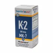 Vitamin K2 Mk-7 100 mg 60 Count By Superior Source