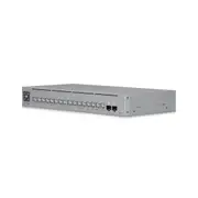 Ubiquiti UniFi Network,Pro Max 16 PoE Switch,16-port, Layer 3 Etherlighting, 2.5 GbE, PoE++ Output, Versatile Mounting Option,180W PoE, USW-Pro-Max-16-PoE