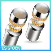 AUXITO 156 7506 BA15S LED Turn Signal Light Bulbs Amber Yellow with Projector (for: Alfa Romeo)