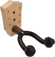 Beech Wood Guitar Wall Mount Hanger Wall Hook Holder Stand with Iron Steadying Bars for Electric Acoustic Guitar Bass Violin Mandolin Ukulele Multicolor17 Hanger-2