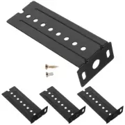 4 Pcs Drawer Rail Slide Rear Mounting Bracket Soft Close Adapter
