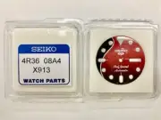 SEIKO SRPE83 BRIAN MAY LIMITED EDITION RED/BLACK DIAL 4R3608A4X913 NEW