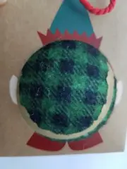 Mud Pie Reindeer Tennis Ball Green and Blue Dog New