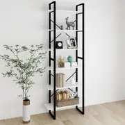 High Cabinet White 80x30x210 cm Engineered Wood vidaXL