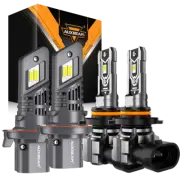 For Ford F-150 2004-2014 Canbus LED Headlight Hi/Lo + Fog Light Bulbs Combo Kit (for: Jeep)
