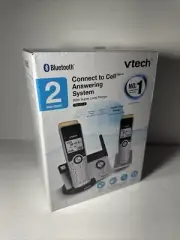 VTech Cordless Phone Answering Machine Bluetooth 2 Handset Super Long Range