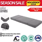 Giselle Foldable Foam Mattress Portable Folding Fold Out Camping Single Bed New