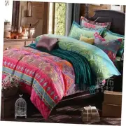 Bohemian Duvet Cover Sets 3Pcs 3D Print Quilt Cover King Bohemian Style 1