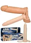 Wearable Anal Dildo with Cock Ring Double Realistic Dildo Fake Penis