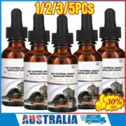 1-5X Pet External Insect-Repellent Drops For Dogs Cats, Flea Ticks-Removal Drop