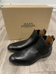 Allen Edmonds "LIVERPOOL" Men's Leather Chelsea Factory Second Boots 12 D