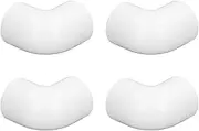 12Pcs PVC Pipe Fittings 90 Degree Elbow Adapter 2 Way Plastic Water Supply Joints for Cold Water Systems Irrigation (25mm)