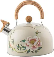 Kisangel Stove Top Water Kettle Water Kettle for Camping Induction Cooker Boiling Pot Stove Top Boiling Pot Stainless Steel