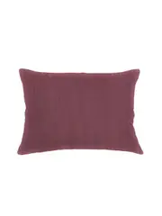 Anaya So Soft Linen Pillow with Down Alternative Insert in Maroon at Nordstrom, Size 14X40