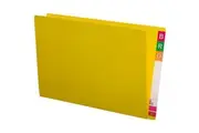 Avery 45413 Lateral File Extra Heavy Weight Foolscap Yellow Box 100