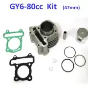Bintelli Beast 49cc, Scorch 49cc, 80cc Cylinder Piston Top End Kit 47mm