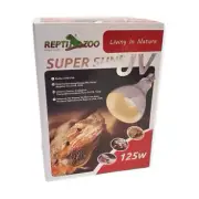REPTIZOO Supersun UVB/UVA Reptile Lamp 125W P125125 For Lizard, Turtle, Tortoise