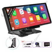 9.3" Portable Carplay Android Auto Car Radio GPS Navi DVR Dash 32G Card Camera