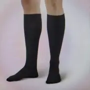 Ames Walker AW Style 66 Men's Travel 15-20mmHg Knee High Socks XL Compression
