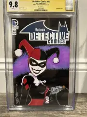Nick Justus Harley Quinn Sketch CGC 9.8 Batman Adventures