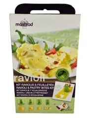 Mastrad of Paris Ravioli & Mini Pies Gift Set with Cutters Packers Molds A26460