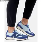 NEWBALANCE 327 NB327 湛藍 海洋藍 運動百搭慢跑鞋MS327WD男女鞋