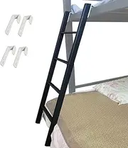 Bunk Ladder for Rv Bed Caravan Dorm - 116/130/140/150 Cm Long Replacement Bunk Bed Ladder, Adjustable Space Saving Home Top Bunk Step Ladder (Size : 116cm/45)