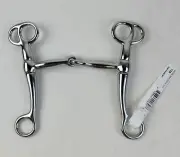 Tom Thumb Snaffle Bit 5" Mouth Nickel Plated New