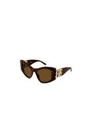 Balenciaga Eyewear Dynasty Xl D-Frame Sunglasses 55 Brown