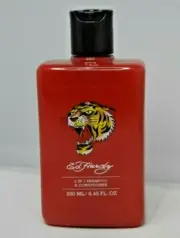 Ed Hardy for Men 8.45 oz Hair 2 in 1 Shampoo conditioner Tiger New
