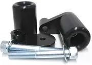 Shogun USA Made Kawasaki Ninja 500 Z500 2024 2025 NO Cut Black Frame Sliders Fits ABS & Non ABS Models - 750-4169 - Instructions Shown in Images