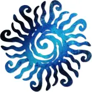 KOYILTD Unique Sun Metal Wall Art Outdoor Decor or Indoor Multicolor...
