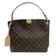 Louis Vuitton LV M43700 GRACEFUL PM 經典花紋大容量肩背包現金價$53,400