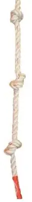 1.5" x 50ft Knotted Indoor Outdoor Gym Swing Children's Tree Kids Climbing Rope