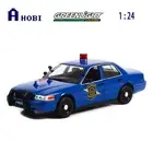 Greenlight 1:24 Scale 2008 Ford Crown Victoria Police Interceptor Diecast Model