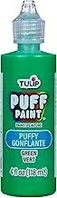 Tulip Dimensional Fabric Paint 17133 Dfpt 4Oz Puffy Green, 4 Fl Oz (Pack of 1)