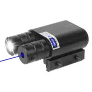 Red Green blue Laser Sight LED Flashlight Picatinny Rail for Hunting Scopes