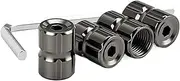 Tire Valve Stem Caps for Car - Car Tire Air Valve Caps | 4X Leak-Proof Accessories for Auto Truck Motorcycle Bike Wheel Nozzle Protection
