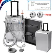 Dental Delivery Unit Air Compressor High Suction+Woodpecker Curing Light+Scaler
